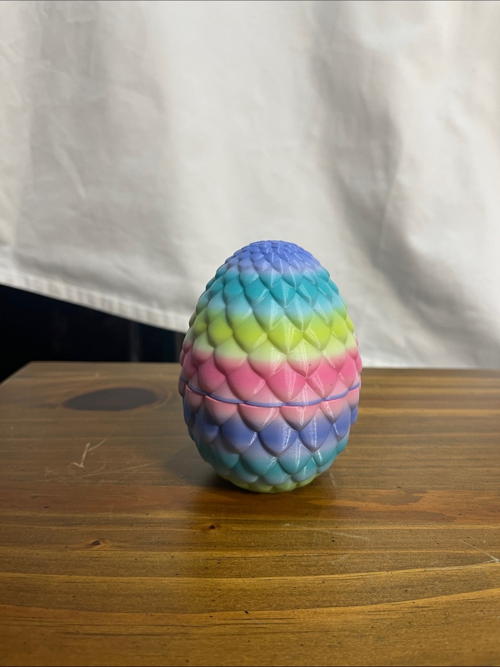 3D Egg with Removable Dragon Inside